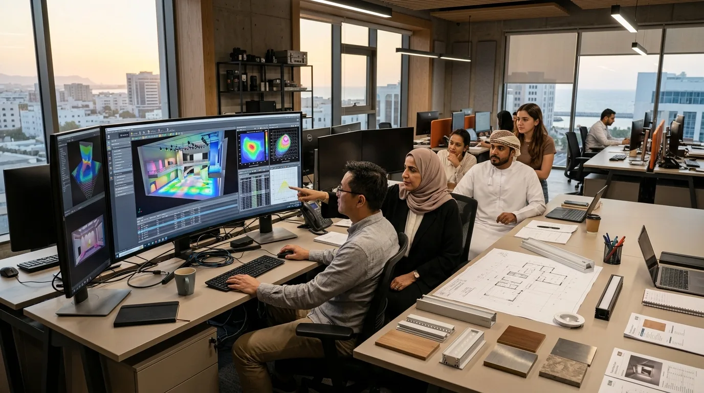 Al Kabir Lighting Engineering Simulation Studio in Muscat